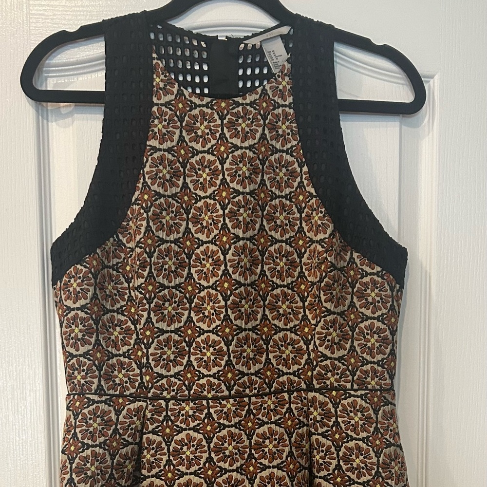 H&M Floral Brocade Dress